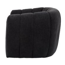 Voros Upholstered Swivel Armchair